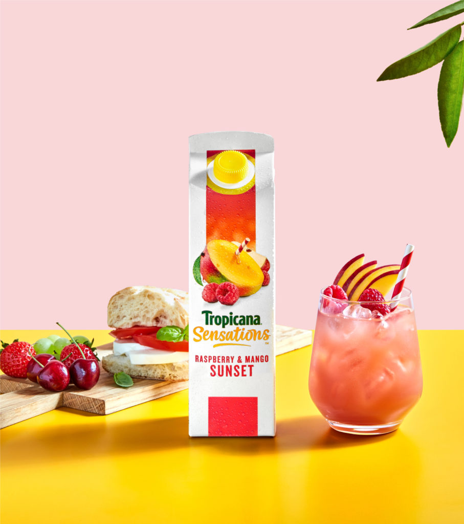 Tropicana Sensations restaurant sampling header