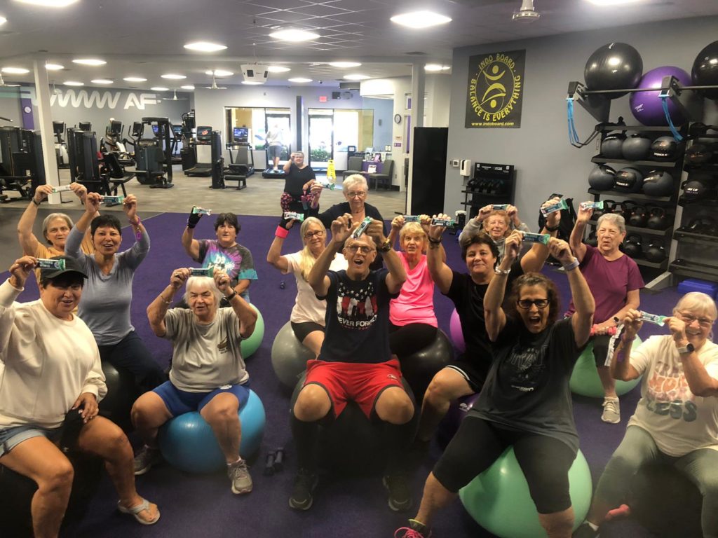 CLIF Builders in a gym
